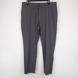 Muskox  Outdoor Pants Mens XL (36x28) Gray Nylon Pull On Athletic Tapered Leg